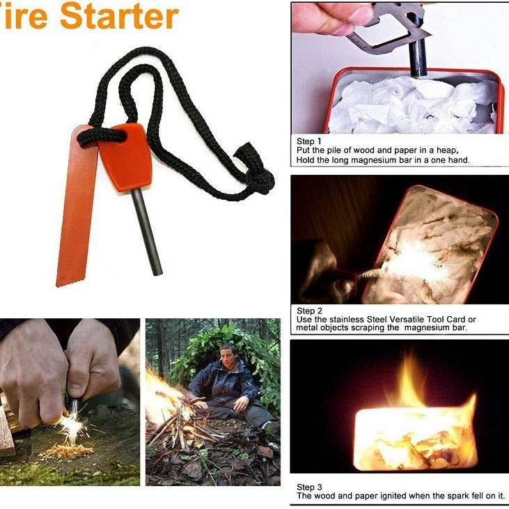 Kit para acampamento